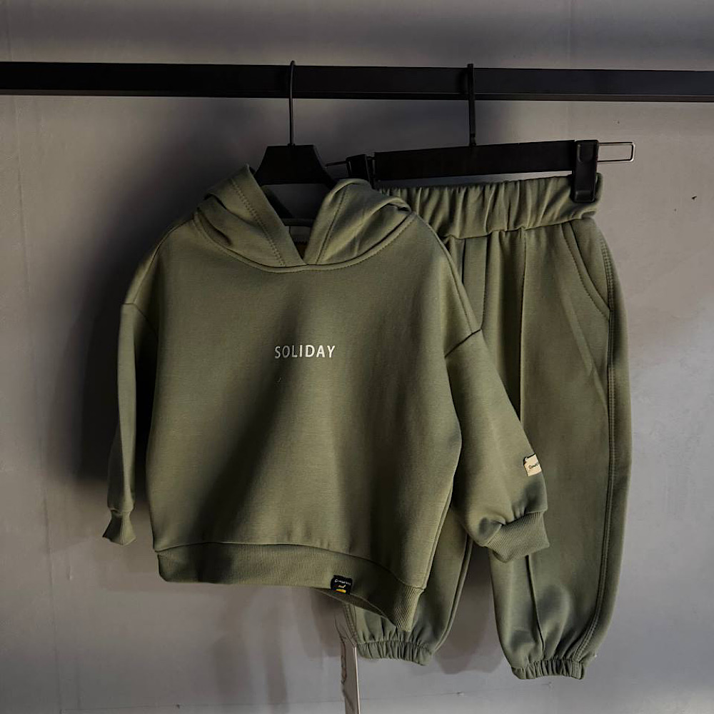 هودی شلوار دورس سه نخ اسپرت