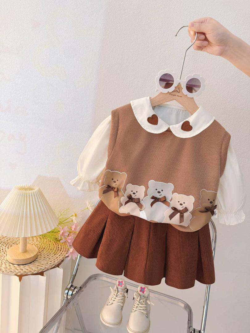 ست سه تکه وارداتی دخترانه